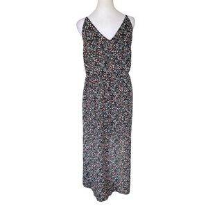 Divided H&M Floral Sleeveless Maxi Dress Size 14